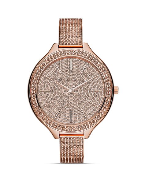 michael kors ladies glitz slim runway watch|Michael Kors Watch 250300.